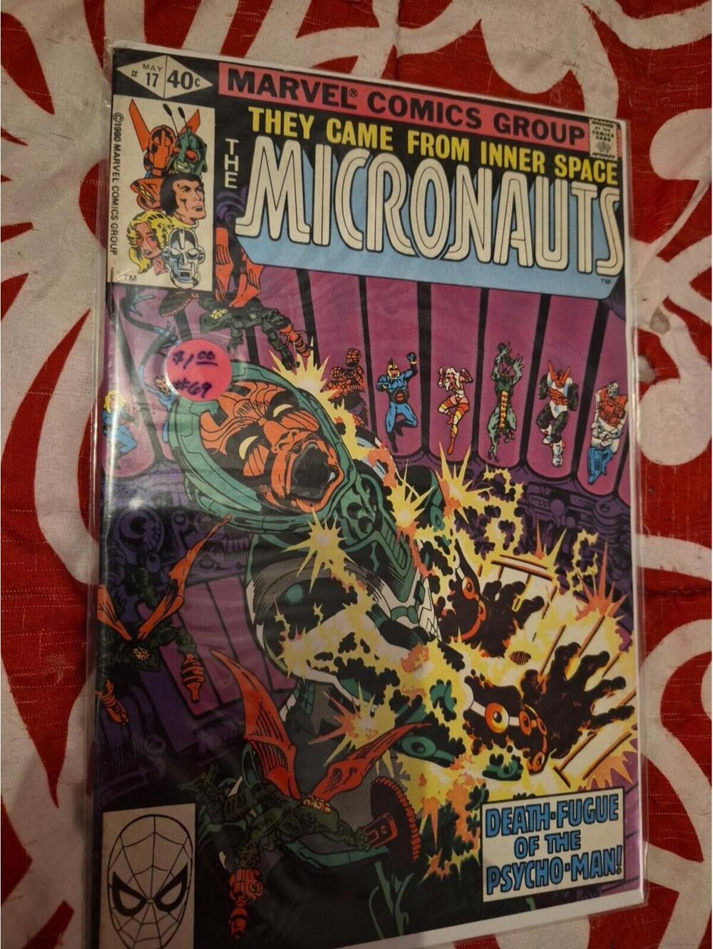 Micronauts #17 Marvel comic 1980 They came from outer space